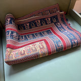 RUG 5.3X7.9 RED BLUE GOLD