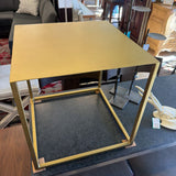 C&B GOLD ENDTABLE