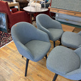 ARHAUS DINING CHAIRS SET 6