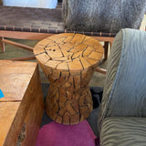 WOOD END TABLE