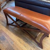 LEATHER BENCH