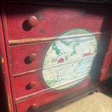 PAINTED DRESSER