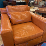 RALPH LAUREN LEATHER CHAIR