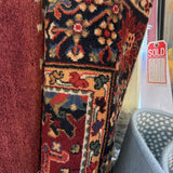 RUG BURGANDY MULTI 5.4X7.4