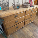 PINE DRESSER 6 DRWR